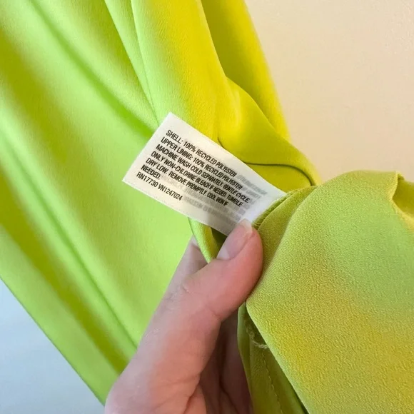 a new day lime midi slip dress - Picture 7 of 9